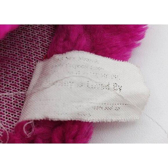 Vintage 90s Barney Hand Puppet Plush Purple Dinosaur 10" - Picture 4 of 5